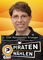 Wahlplakat Leakadealer 2013: Bezirkstagswahl Oberbayern